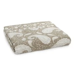 Telo Arredo Foulard Mezzero Prà - Dimensioni Varie U365 -Prodotti Per La Casa grand foulard artigianale mezzaro cotone pra tortora