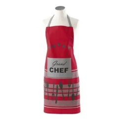 Grembiule Da Cucina Chef Etoile In Puro Cotone V281