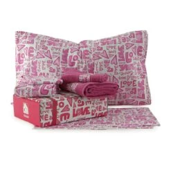 Kit Regalo Bassetti Home In A Box Pink Per Letto Singolo Una Piazza N696