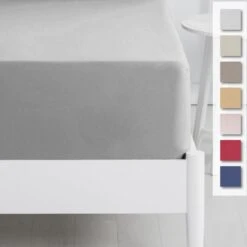 Lenzuolo Con Angoli In Flanella Tinta Unita Morbidissimi - Dimensioni Varie J030