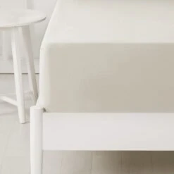 Lenzuolo Con Angoli In Flanella Tinta Unita Morbidissimi - Dimensioni Varie J030 -Prodotti Per La Casa lenzuolo con angoli in flanella tinta unita morbidissimi panna 3