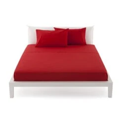 Lenzuolo Piano Bassetti Singolo Una Piazza P759 -Prodotti Per La Casa lenzuolo sopralenzuolo sopra bassetti tinta unita unita singolo rosso