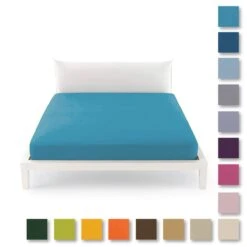 Lenzuolo Sotto C/angoli Clic Clac Di Zucchi In Percalle Matrimoniale P351