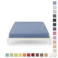 Lenzuolo Sotto Con Angoli Morbidissimi Singolo Una Piazza In Puro Cotone Q424