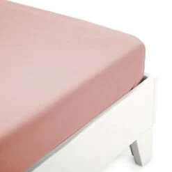 Lenzuolo Con Angoli Morbidissimi In Jersey Di Cotone - Dimensioni Varie K332 -Prodotti Per La Casa lenzuolo sotto con angoli morbidsissimi in cotone jersey rosa 3