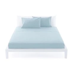 Lenzuolo Piano Bassetti Una Piazza E Mezza P760 19 Lenzuolo Piano Bassetti Una Piazza E Mezza P760 -Prodotti Per La Casa lenzuolo sopra bassetti tinta unita unita una piazza e mezza 180x280 cm cielo