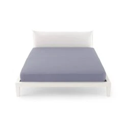 Lenzuolo Sotto C/angoli Clic Clac Di Zucchi In Percalle Singolo Una Piazza P354 -Prodotti Per La Casa lenzuolo sotto con angoli percalle di cotone zucchi clic clac pervinca