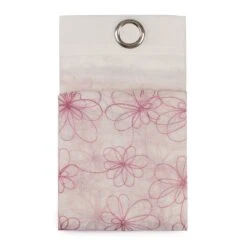 Tenda Arredo Filtrante Caterina Effetto Lino Con Borchie 140x280 Cm W065 -Prodotti Per La Casa pannello tenda arredo caterina con borchie semitrasparente rosa 1