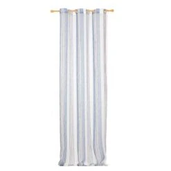 Tenda Arredo Filtrante Cooper Effetto Lino Con Borchie 140x280 Cm W028 -Prodotti Per La Casa pannello tenda arredo cooper effetto lino con borchie 2 1