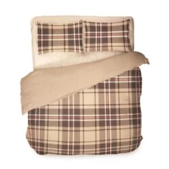 Parure Copripiumino Tartan Di Novia - Dimensioni Varie J090 10 Parure Copripiumino Tartan Di Novia - Dimensioni Varie J090 -Prodotti Per La Casa parure copripiumino tartan di novia beige 2 3