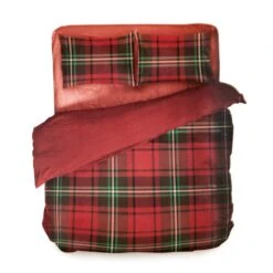 Parure Copripiumino Tartan Di Novia - Dimensioni Varie J090 11 Parure Copripiumino Tartan Di Novia - Dimensioni Varie J090 -Prodotti Per La Casa parure copripiumino tartan di novia rosso 2 3