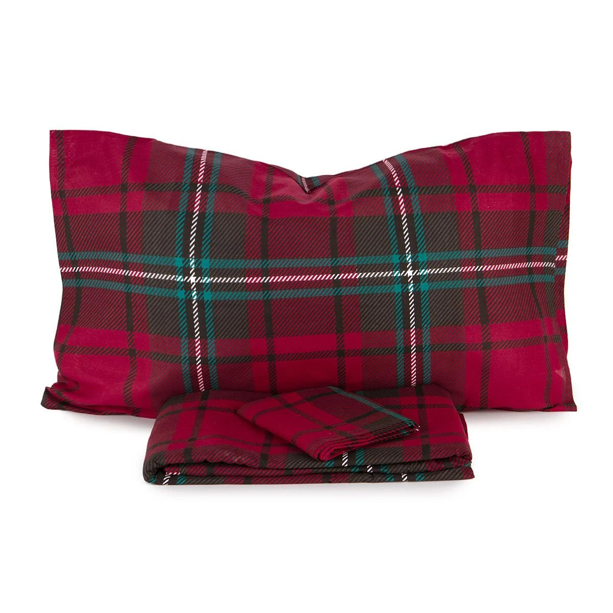 Parure Copripiumino Tartan Di Novia - Dimensioni Varie J090 5 Parure Copripiumino Tartan Di Novia - Dimensioni Varie J090 - immagine 3