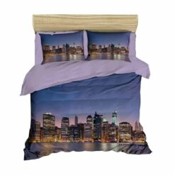 Parure Copripiumino Boston Morbidissimi Digitale 3D Matrimoniale U076