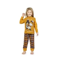 Pigiama Bambina/ragazza Slittino Di Happy People In Caldo Cotone 5110 Z879