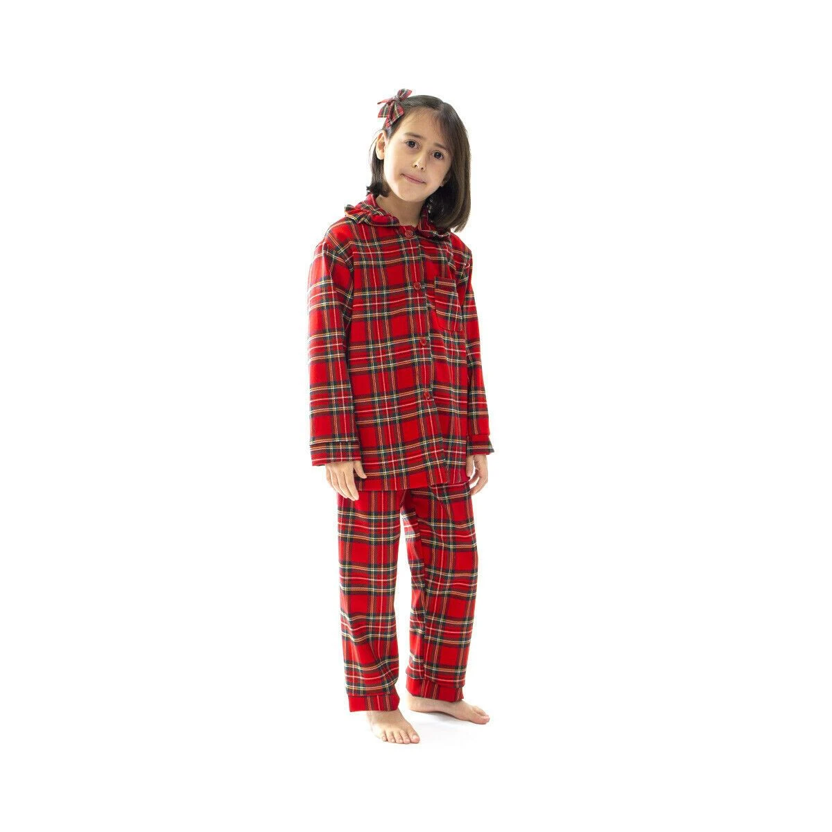 Pigiama Bambina Invernale Aperto Tartan Di Morbidissimi A101 W444 3 Pigiama Bambina Invernale Aperto Tartan Di Morbidissimi A101 W444