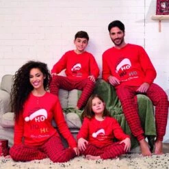 Pigiama Donna Natalizio Oronero In Caldo Cotone ODN15 X009 -Prodotti Per La Casa pigiama bambinaragazza natalizio oronero in caldo cotone odnb15 3 4