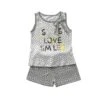 Pigiama Corto Bambina Estivo Babyvip J3993/11 V629