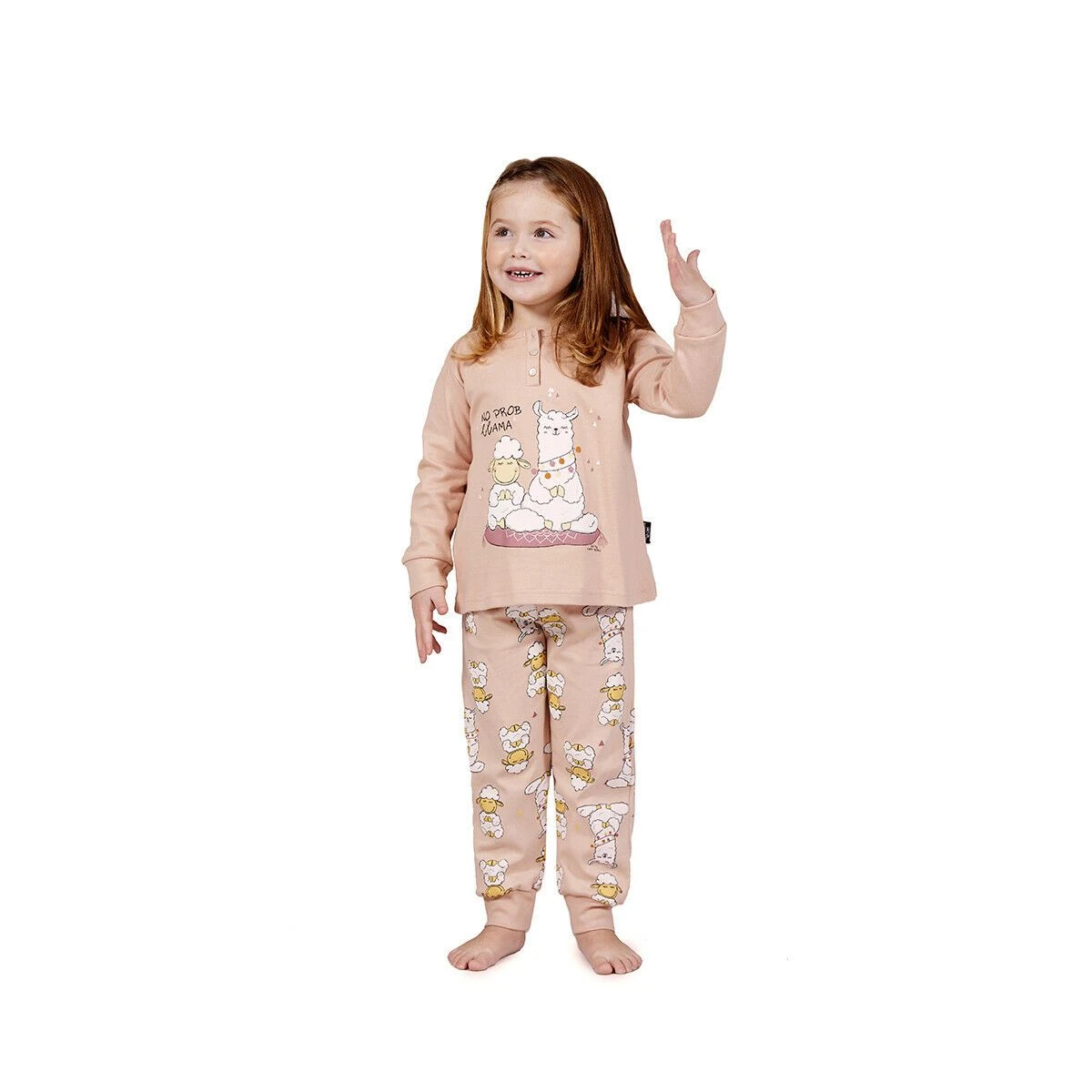 Pigiama Bambina/ragazza No Problem Happy People In Caldo Cotone 5038 Z518 3 Pigiama Bambina/ragazza No Problem Happy People In Caldo Cotone 5038 Z518