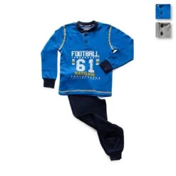 Pigiama Bambino Navigare In Caldo Cotone 16360 Z986