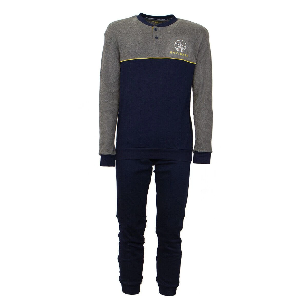 Pigiama Da Uomo Navigare In Caldo Cotone 141339 J836 3 Pigiama Da Uomo Navigare In Caldo Cotone 141339 J836