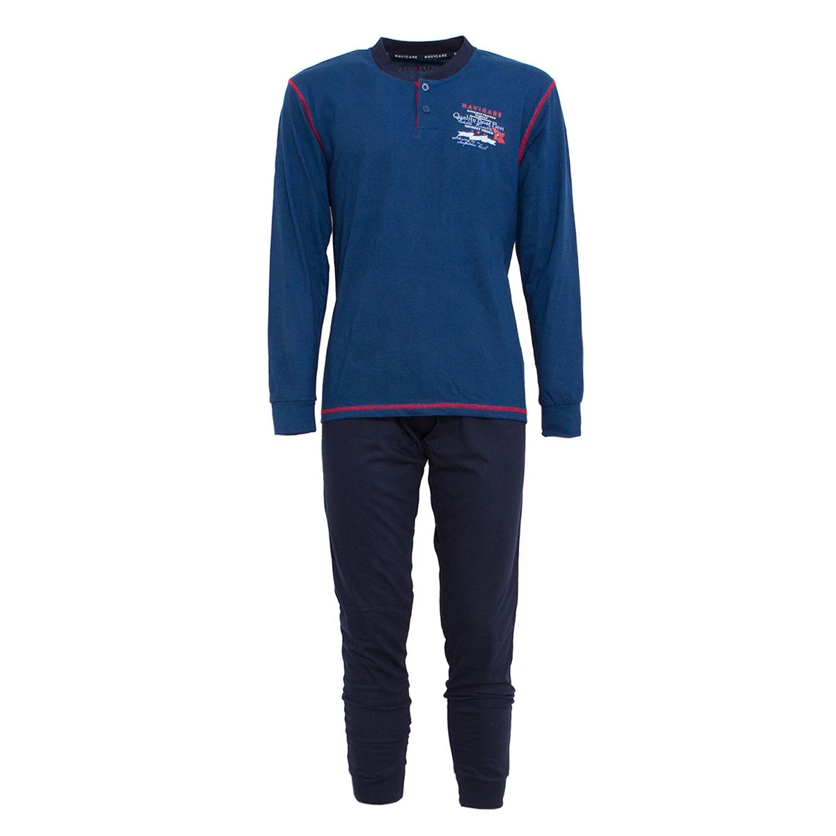 Pigiama Da Uomo Navigare In Cotone 141081 V713 5 Pigiama Da Uomo Navigare In Cotone 141081 V713 - immagine 3