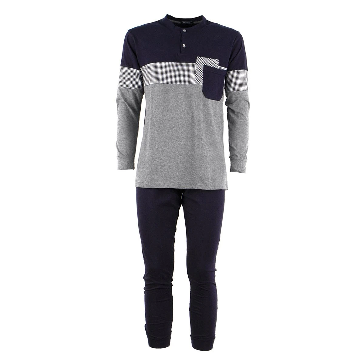 Pigiama Uomo Singolare In Cotone P713 Y696 5 Pigiama Uomo Singolare In Cotone P713 Y696 - immagine 3