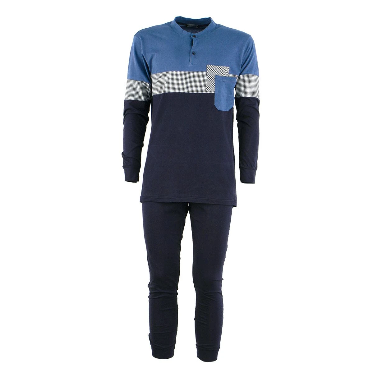 Pigiama Uomo Singolare In Cotone P713 Y696 4 Pigiama Uomo Singolare In Cotone P713 Y696 - immagine 2