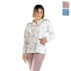 Pigiama Donna Aperto Daria Di Toscana Lingerie In Caldo Cotone J942