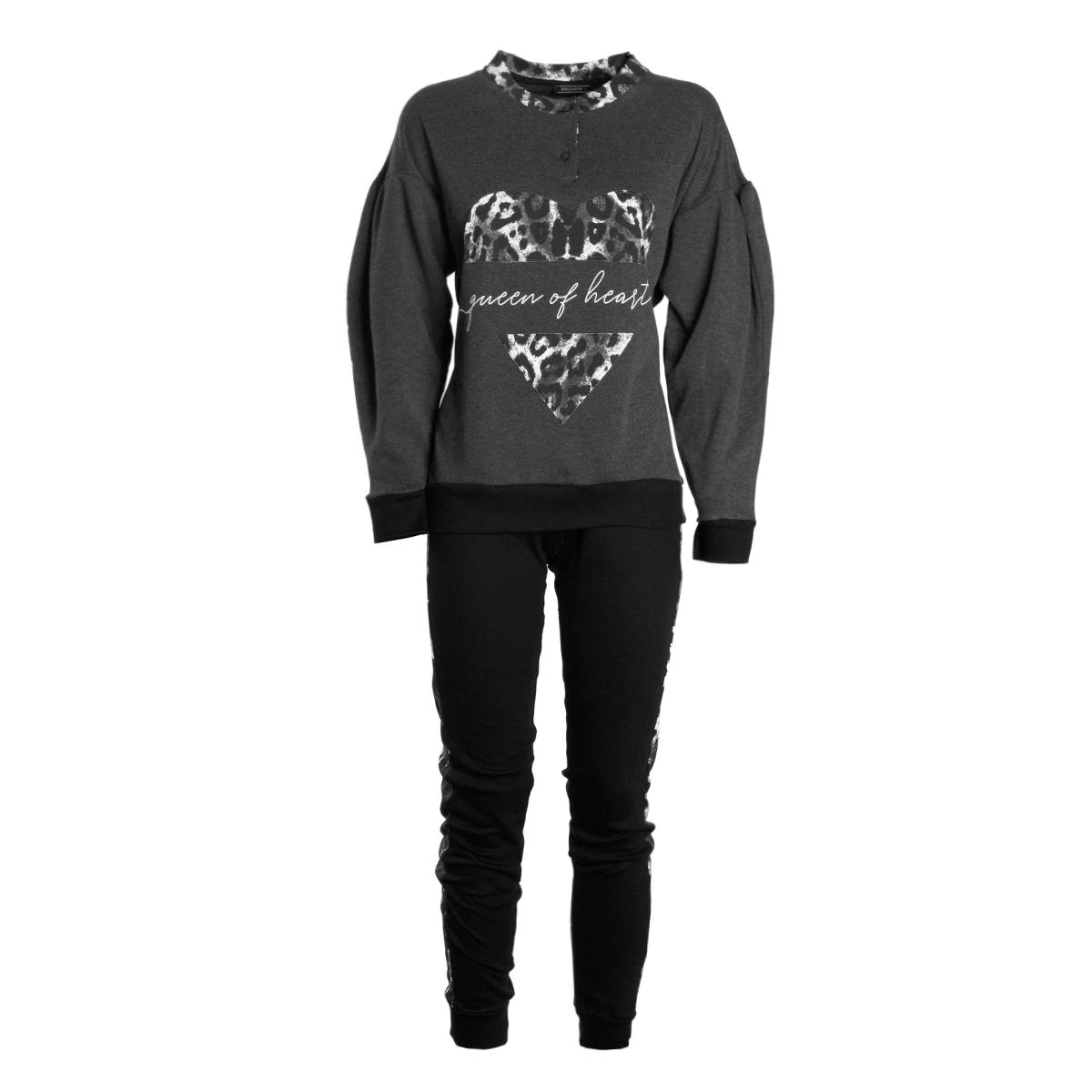 Pigiama Donna Exclusive In Caldo Cotone P1355 W528 6 Pigiama Donna Exclusive In Caldo Cotone P1355 W528 - immagine 4