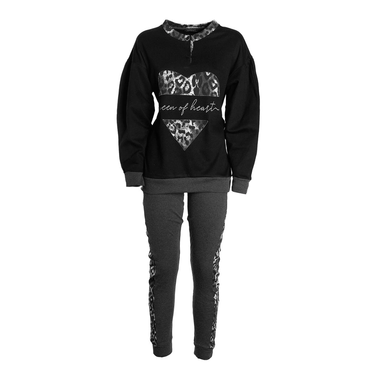 Pigiama Donna Exclusive In Caldo Cotone P1355 W528 4 Pigiama Donna Exclusive In Caldo Cotone P1355 W528 - immagine 2