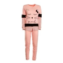 Pigiama Donna Oronero In Caldo Cotone OD1005 W362 9 Pigiama Donna Oronero In Caldo Cotone OD1005 W362 -Prodotti Per La Casa pigiama donna caldo cotone oronero od1005 rosa antico 5