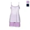 Pigiama Donna Estivo Laura Biagiotti In Cotone C/canotta BPJ96481S J560