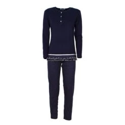 Pigiama Donna Alina Di Toscana Lingerie In Caldo Cotone - Taglie Forti J938 -Prodotti Per La Casa pigiama donna gianna di toscana lingerie in caldo cotone taglie forti blu 3