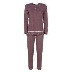 Pigiama Donna Alina Di Toscana Lingerie In Caldo Cotone - Taglie Forti J938 -Prodotti Per La Casa pigiama donna gianna di toscana lingerie in caldo cotone taglie forti prugna 3