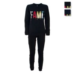 Pigiama Donna Hot Chili Pepper In Felpina HCP22F K123