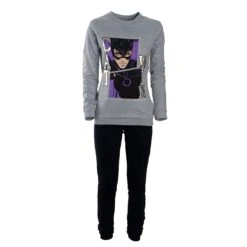 Pigiama Donna Hot Chili Pepper In Felpina HCP24F K124 -Prodotti Per La Casa pigiama donna hot chili pepper in felpina hcp24f grigio melange 3