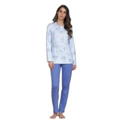 Pigiama Donna Linclalor In Caldo Cotone 92763 - Fino Alla Tg 60 J933 -Prodotti Per La Casa pigiama donna linclalor in caldo cotone 92763 fino alla tg 60 azzurro 9