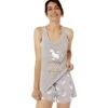 Pigiama Donna Estivo Mr. Wonderful In Cotone 55721 Y709