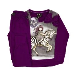 Pigiama Bambina/ragazza The Dark Streak Gorjuss In Caldo Cotone 54659 Y421 -Prodotti Per La Casa pigiama gorjuss 54659 per bambina ragazza in caldo cotone viola 3