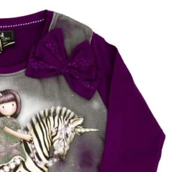 Pigiama Bambina/ragazza The Dark Streak Gorjuss In Caldo Cotone 54659 Y421 -Prodotti Per La Casa pigiama gorjuss 54659 per bambina ragazza in caldo cotone viola 4