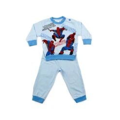 Pigiama Bimbo Spiderman Marvel In Cotone Da 12 A 30 Mesi MV10026 Y323