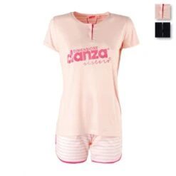 Pigiama Ragazza Estivo Dimensione Danza In Cotone DD22050 Y507