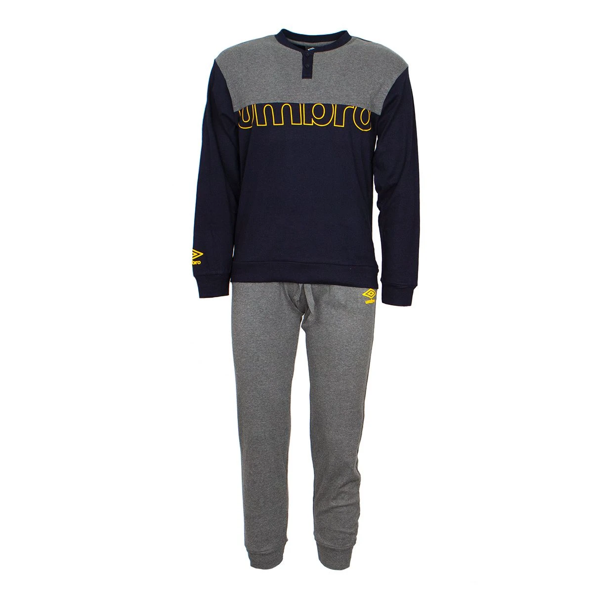 Pigiama Uomo Umbro In Caldo Cotone UPJ10310S K886 5 Pigiama Uomo Umbro In Caldo Cotone UPJ10310S K886 - immagine 3