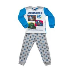 Pigiama Bambino Avengers Marvel In Caldo Cotone DBW1868 T245 -Prodotti Per La Casa pigiama da bambino marvel avengers caldo cotone dbw1868 blu