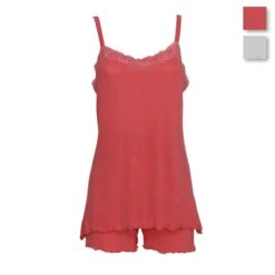 Pigiama Donna Corto Gabri Toscana Lingerie Spalla Stretta S828