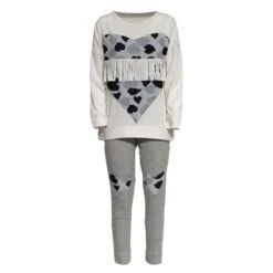 Pigiama Donna Character Invernale Con Frange Punto Milano P998 T705 -Prodotti Per La Casa pigiama da donna character cn frange punto milano p998 latte