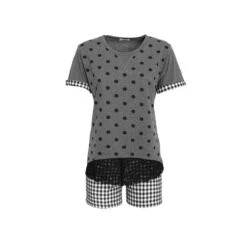 Pigiama Ragazza Corto Character In Cotone YG1044 U401 -Prodotti Per La Casa pigiama da ragazza character yg1044 grigio medio