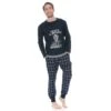 Pigiama Uomo Scozzese Di Happy People In Caldo Cotone 4294 U140