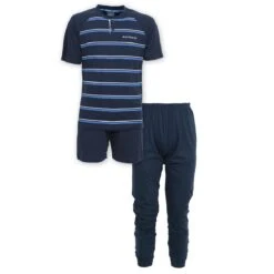 Pigiama Tre Pezzi Uomo Navigare In Jersey Di Cotone 140904T S389 7 Pigiama Tre Pezzi Uomo Navigare In Jersey Di Cotone 140904T S389 -Prodotti Per La Casa pigiama da uomo navigare 3 pezzi 140904t navy