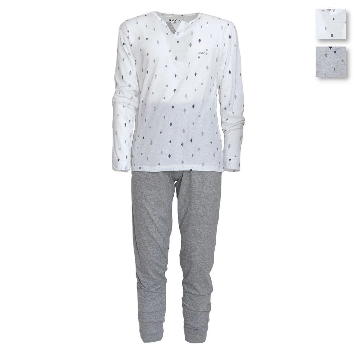 Pigiama Uomo Oaoa In Cotone Manica Lunga Pe1844 S956 3 Pigiama Uomo Oaoa In Cotone Manica Lunga Pe1844 S956